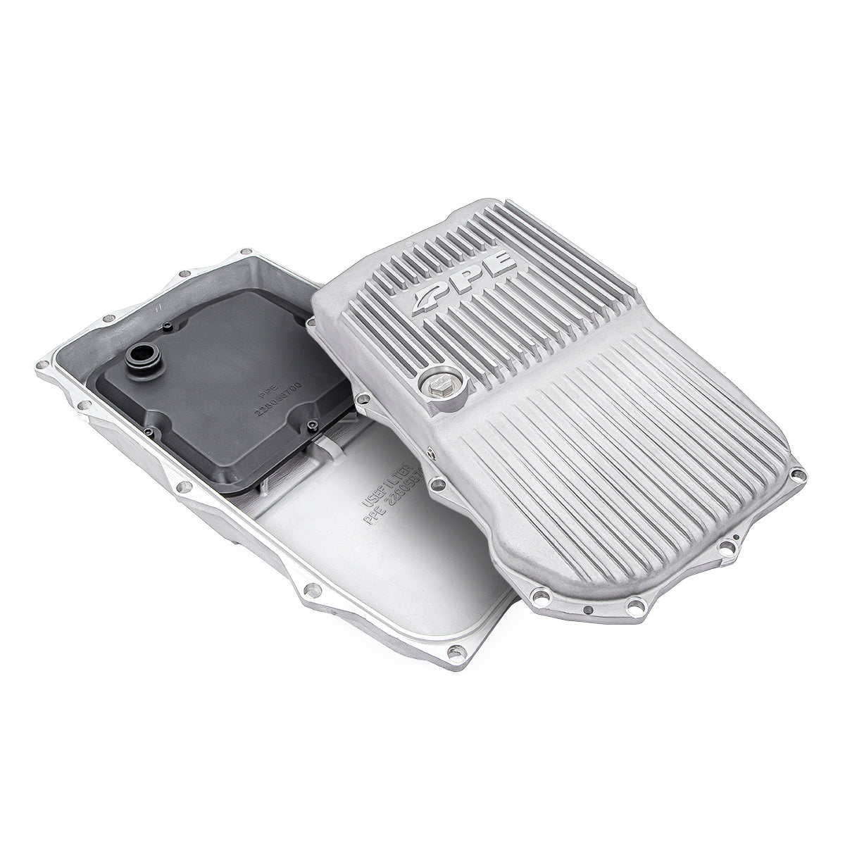 2010-2022 w/ ZF-8 Speed Heavy-Duty Cast Aluminum Transmission Pan ppepower