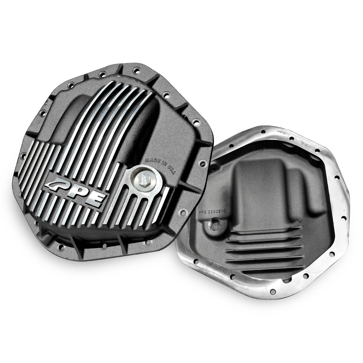 2001-2019 GM / RAM HD 11.5"-14 Bolt Heavy-Duty Cast Aluminum Rear Differential Cover ppepower