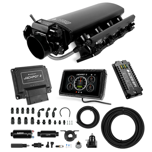 Jackpot 2 LS EFI System - Master Kit with 255 In-line Pump System w/40' PTFE Hose