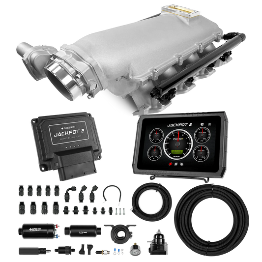 Jackpot 2 LS EFI System - Master Kit with 255 In-line Pump System w/40' PTFE Hose