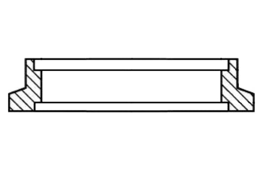 Outlet Flange for TiAL 44mm MV-R Wastegate 304 Stainless