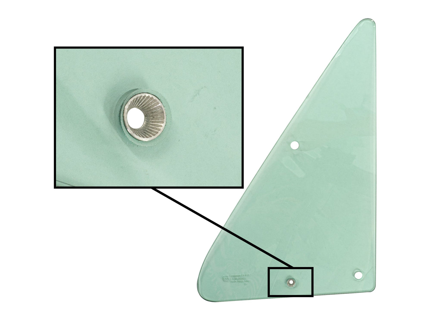 Wing Window Pressure Ring Spacer