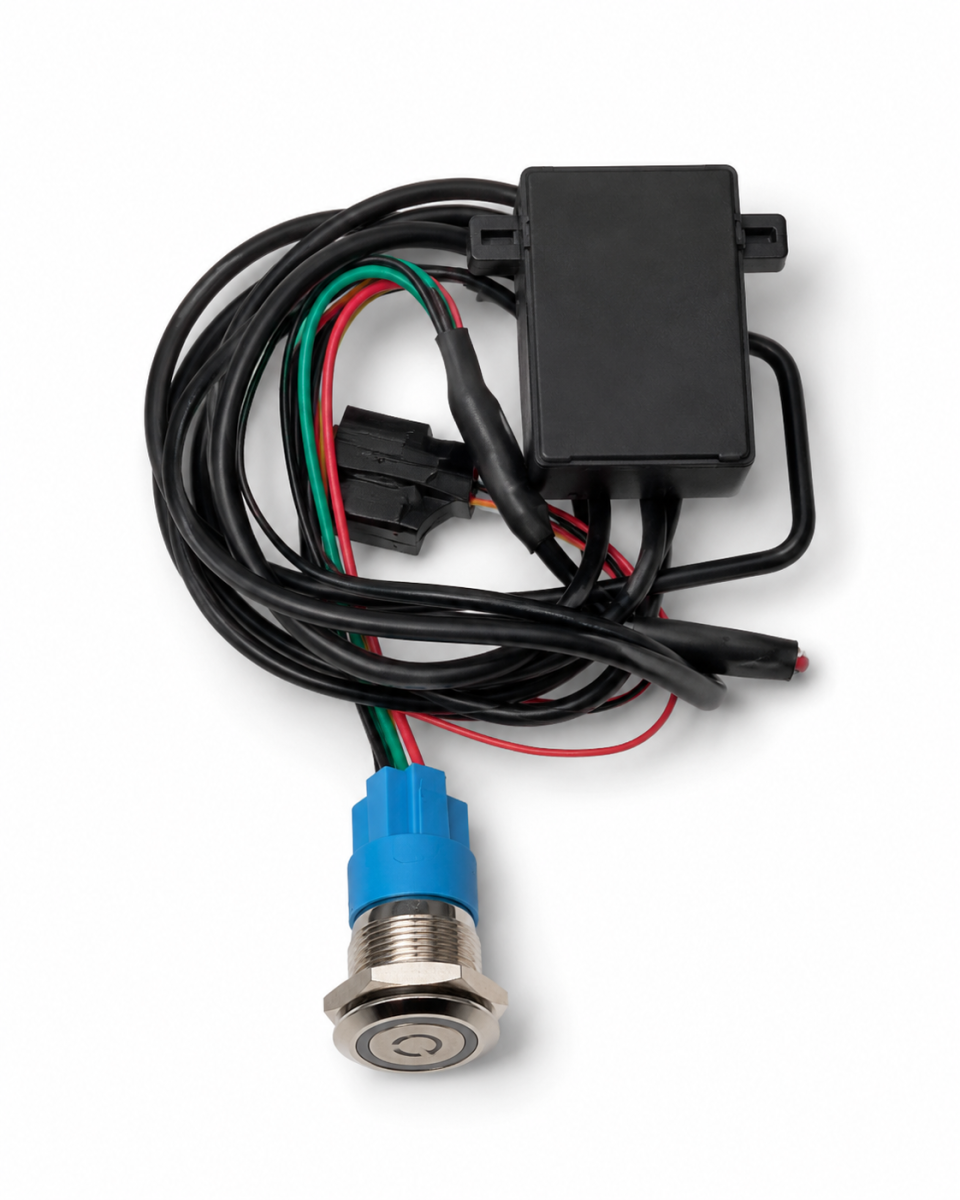 Granatelli Billet Illuminated Exhaust Cutout Push Button- "CHROME" -303512CHR