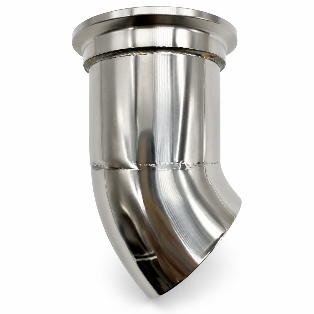 Granatelli 2.50" Stainless Exhaust Turndown – 307525T