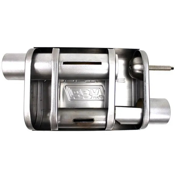 Varitune Adjustable Muffler Double Offset 2.75 Inch Stainless