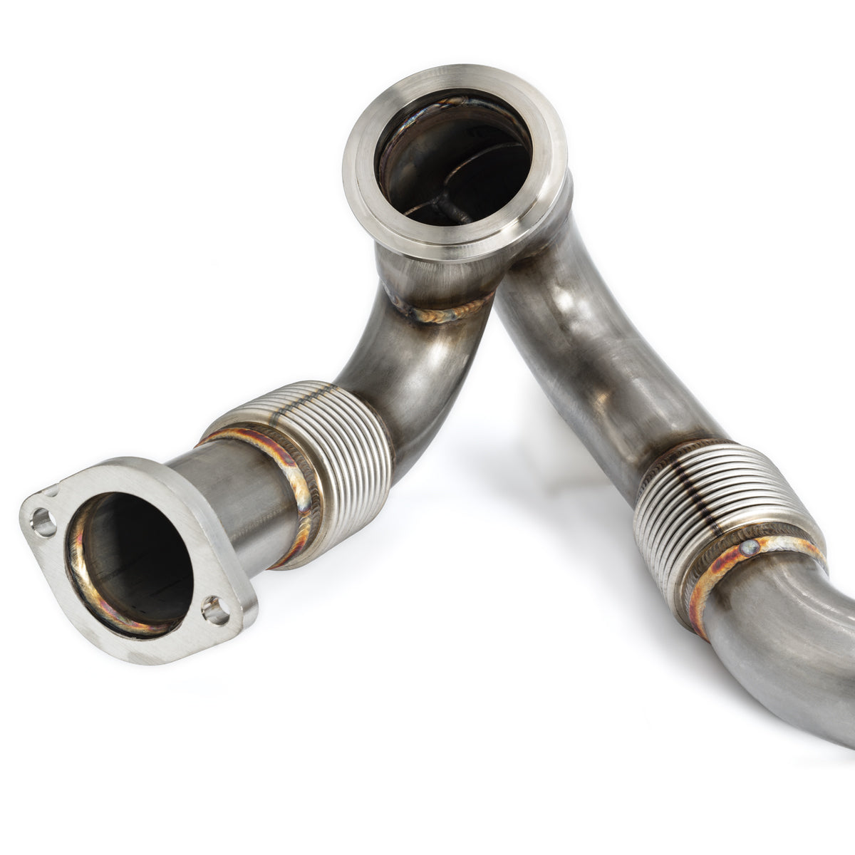 2003.5-2004 Ford 6.0L OEM Performance Up-Pipes use with round EGR cooler ppepower