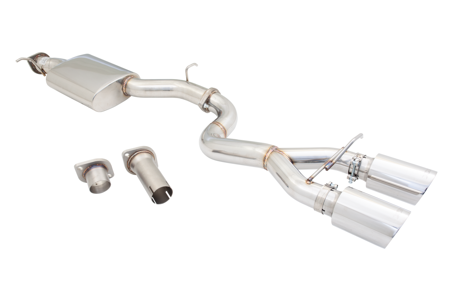 XFORCE VW MK5 R32 & MK6 R Cat Back System ESVW07CS