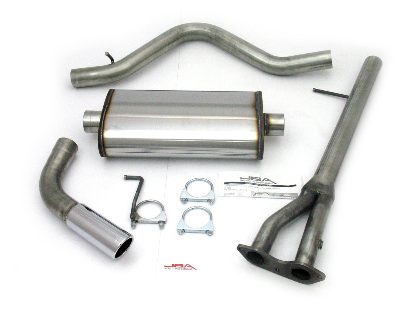 JBA 96-00 Chevy C/K Truck 5.7 Cat Back 409SS 40-3001