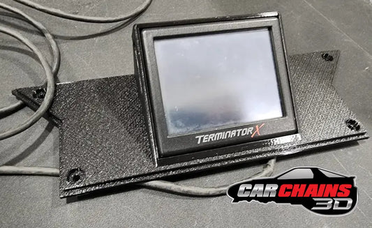 3D Printed Holley EFI 3.5 Inch Terminator X / Sniper Screen Ashtray Mount for 1982-1992 Chevrolet Camaro - CarChains3d