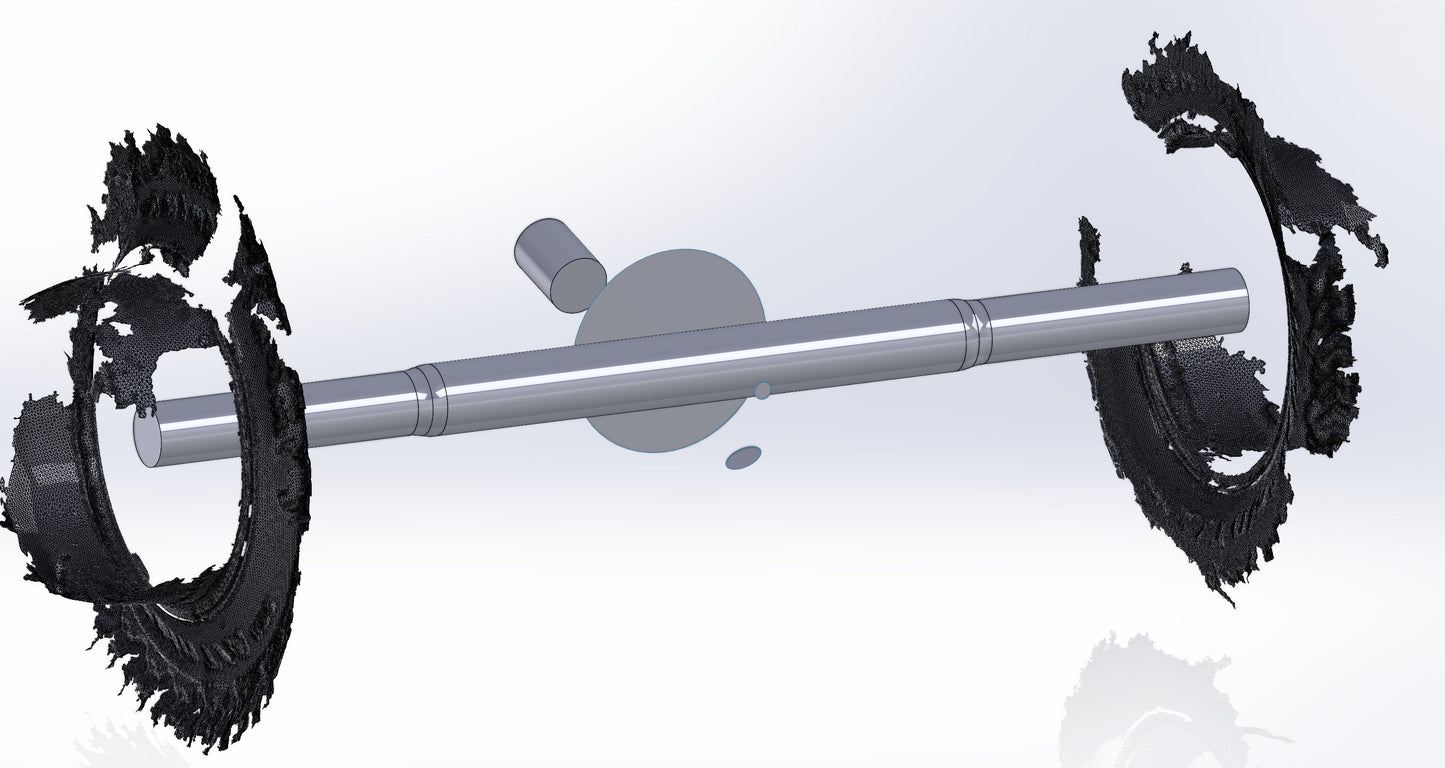 3D Scan: 2016-2023 Toyota Tacoma Rear Axle Assembly (TRD Off-Road)