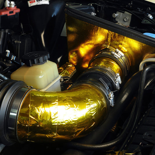 Design Engineering Floor and Tunnel Shield, Reflect-A-GOLD Heat Reflective Sheet - 24" x 24" DEI-010393