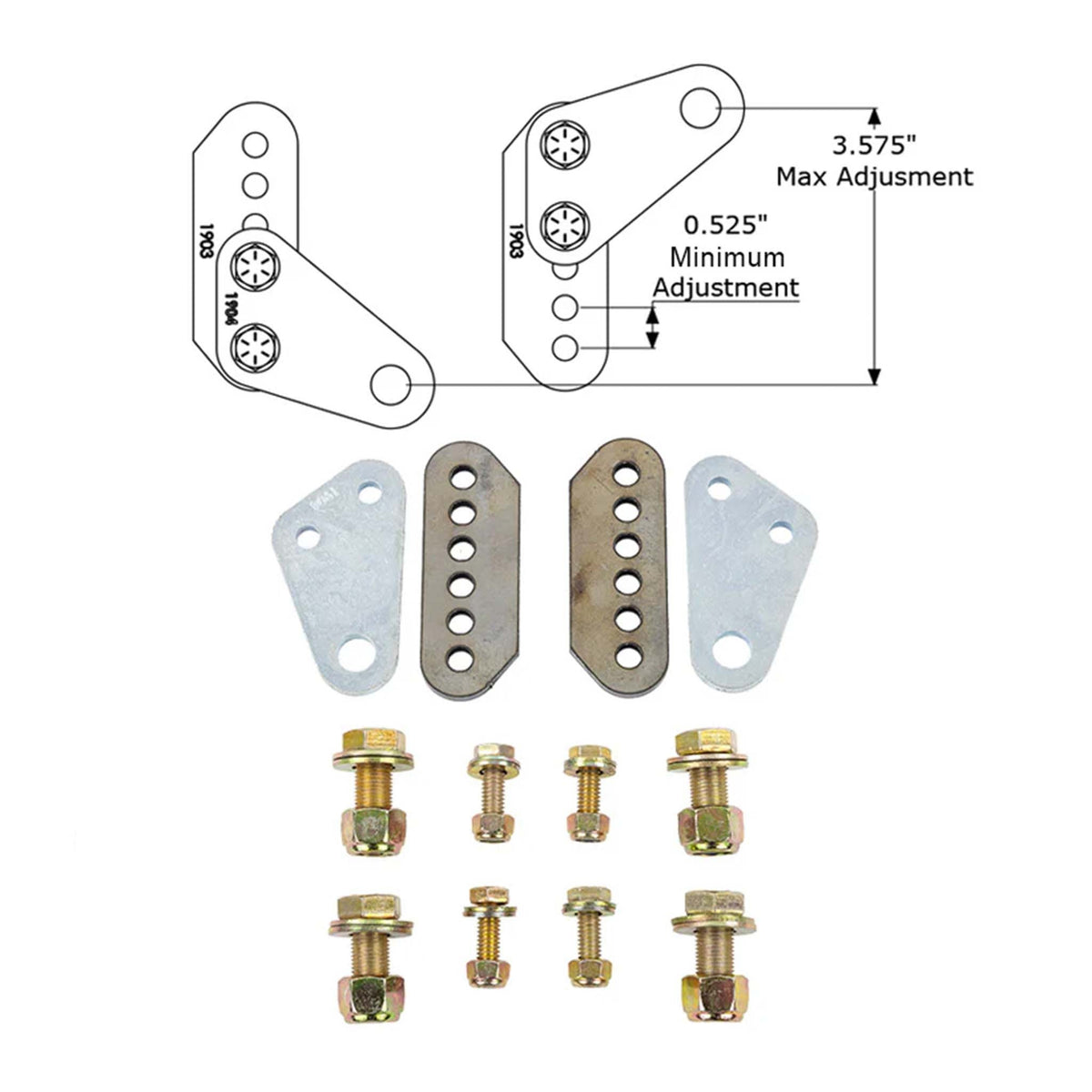 Limit Strap Mounting Kit