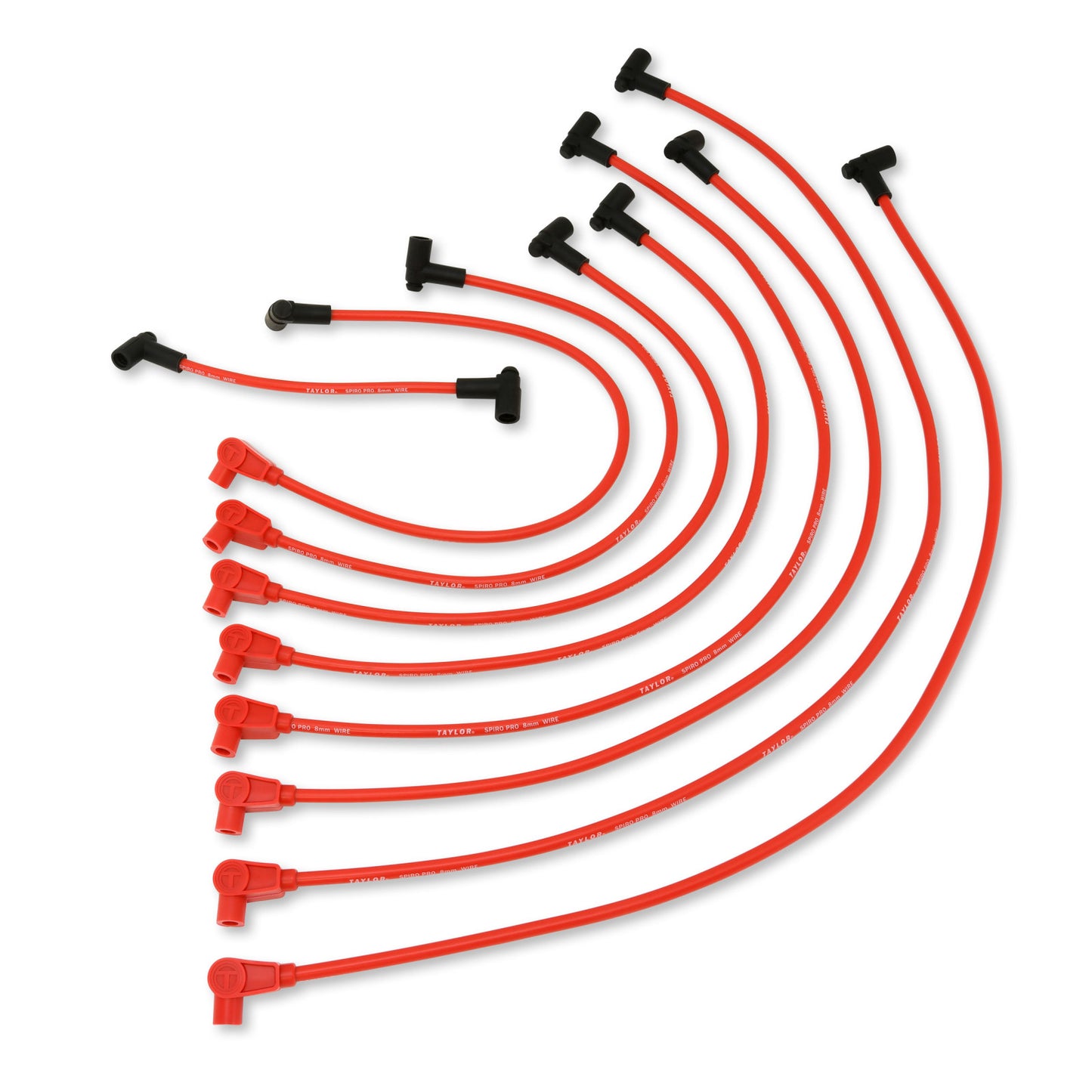 Taylor Cable 8mm Spiro-Pro custom 8 cyl red 74226
