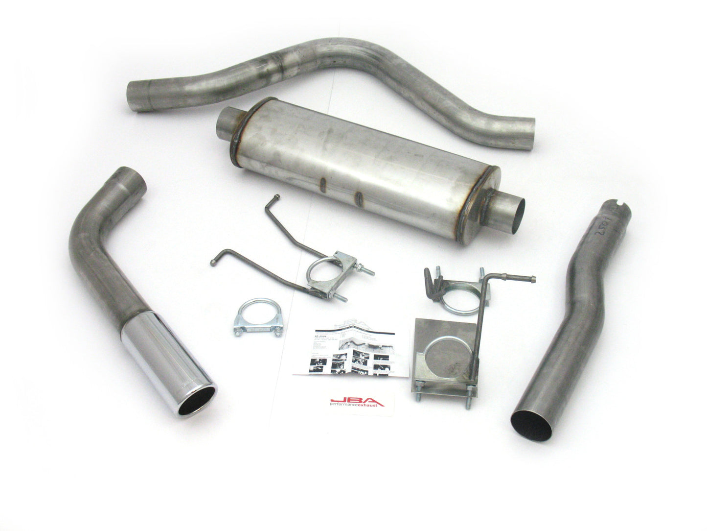 JBA 87-97 Ford F-Series Cat Back Exhaust 409SS 40-2509
