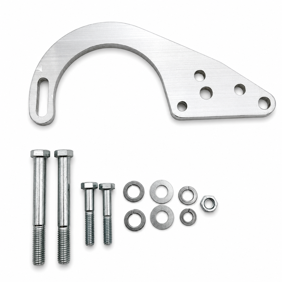 Granatelli SBC Low-Mount Aluminum Alternator Bracket – 440101