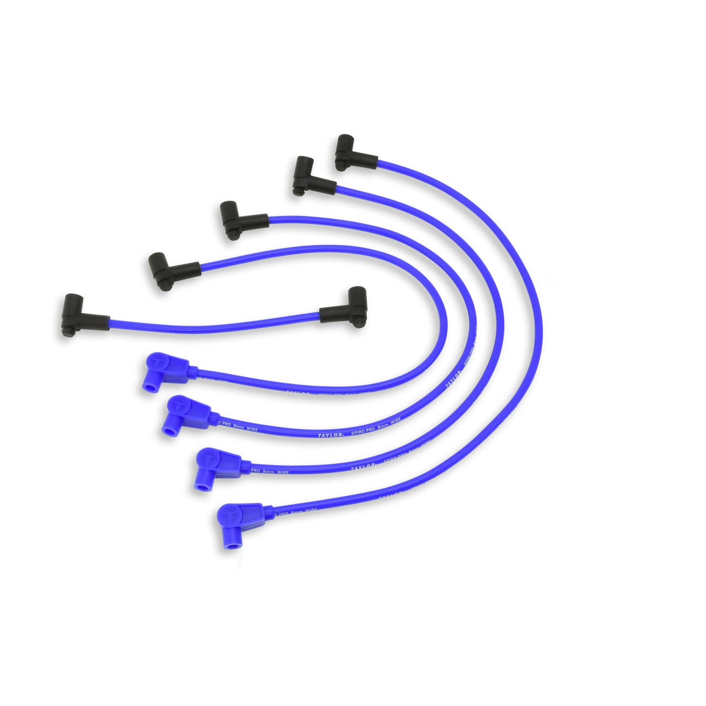 Taylor Cable 8mm Spiro-Pro custom 4 cyl blue 74667