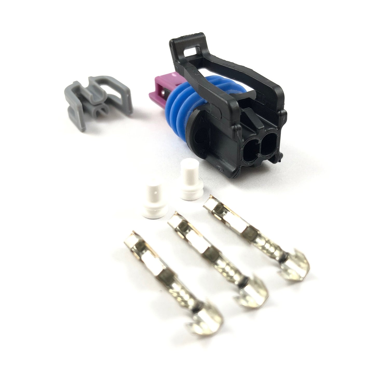 GM Delphi 2-Pin Coolant Water Temperature Sensor Connector Plug Kit