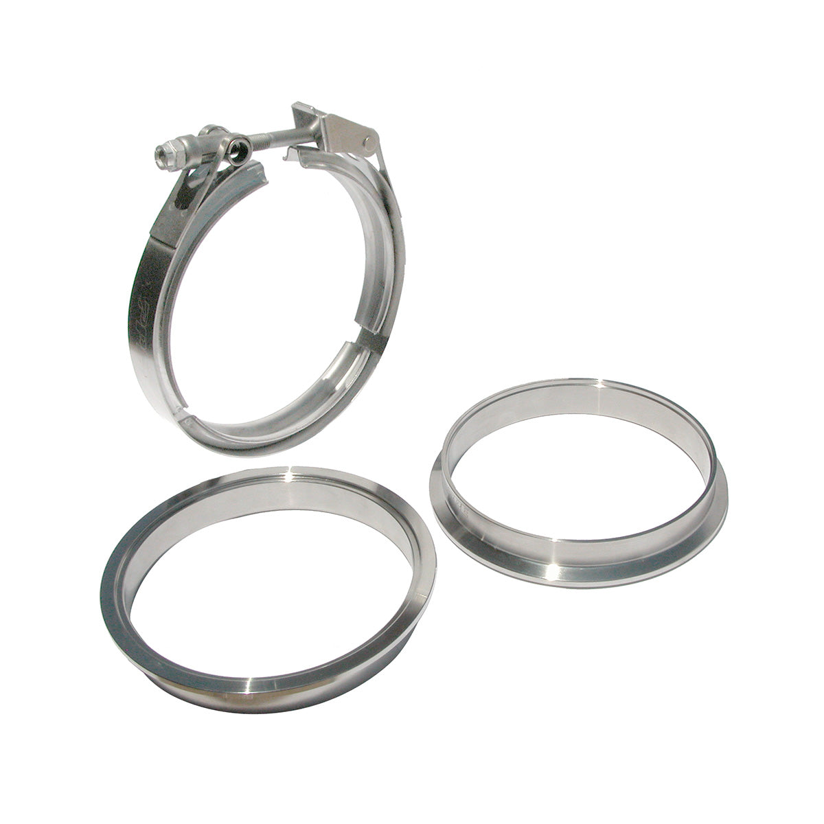 QR 304 Stainless Steel V-Band - 3 Piece Set (1C 1M 1F) (Built To Order) ppepower