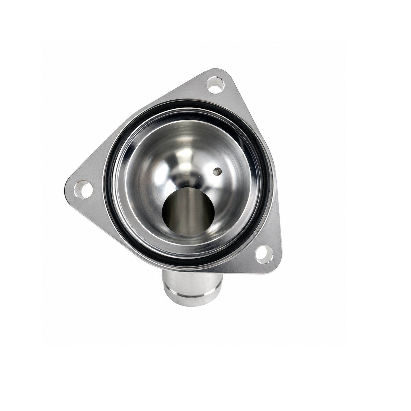 Granatelli 2014–2020 GM LT 5.3L/6.2L Billet Thermostat Housing w/ 180°F Thermostat – 530180