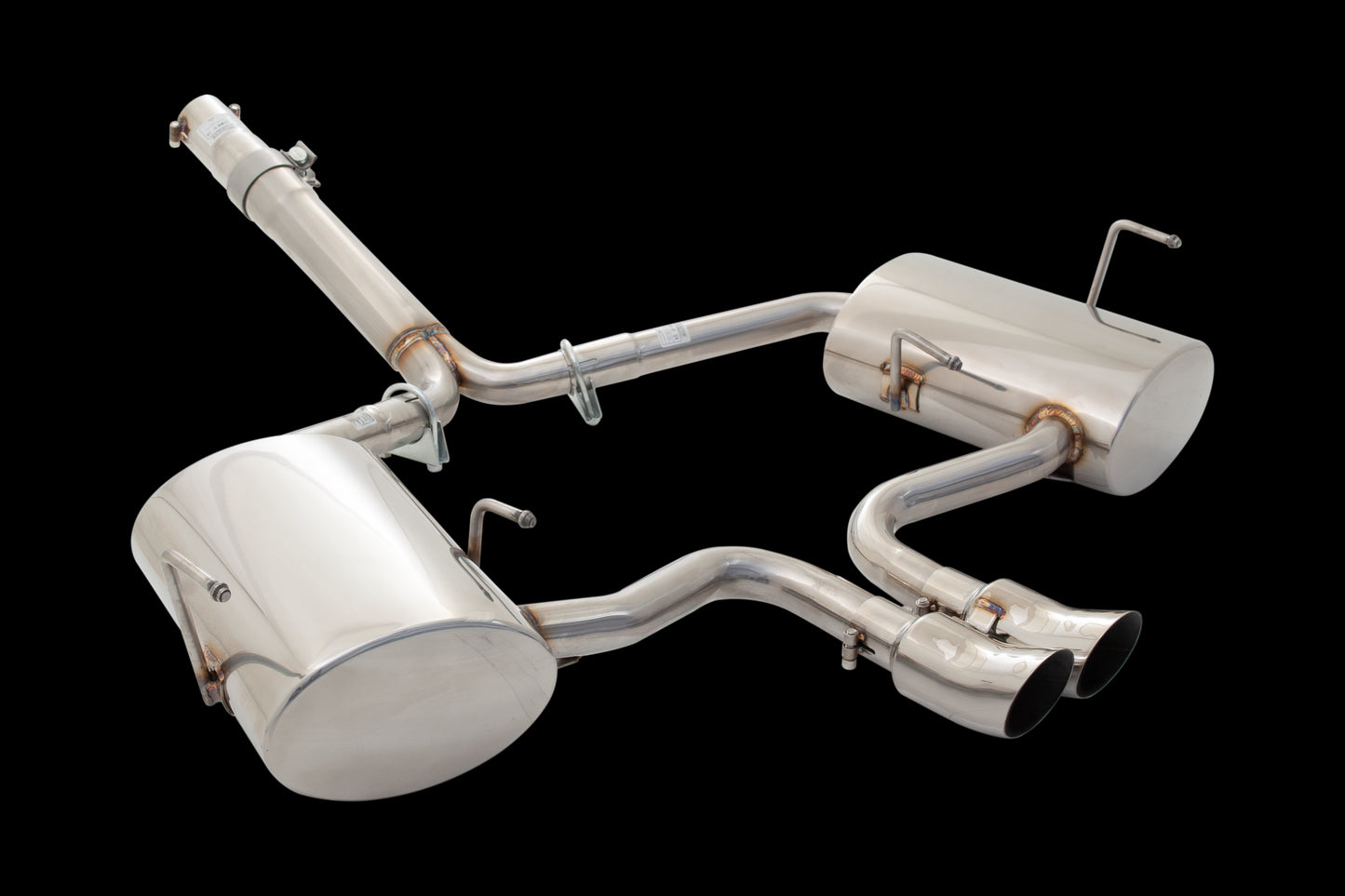 XFORCE Mini Cooper S 2002-2006 Stainless Steel 2.5" Cat-Back Performance Exhaust System; Exhaust System Kit ES-MINI-01