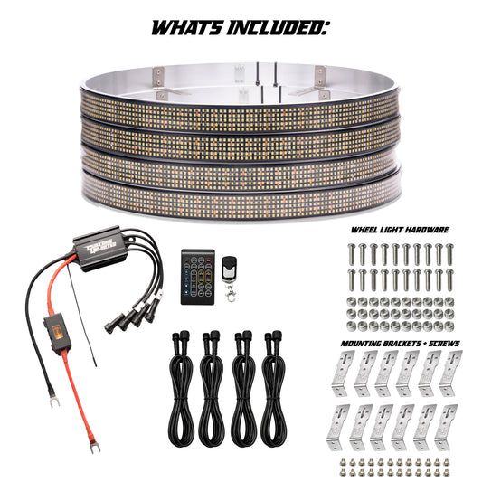 5 Row Ultra High Intensity Wheel Lights