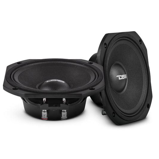 PRO 6.5” Slim Professional Mid-Range Speaker With Neodymium Magnet 180 Watts Rms 8-Ohm - Recommended for Dome and Diffuser Horn (LA)