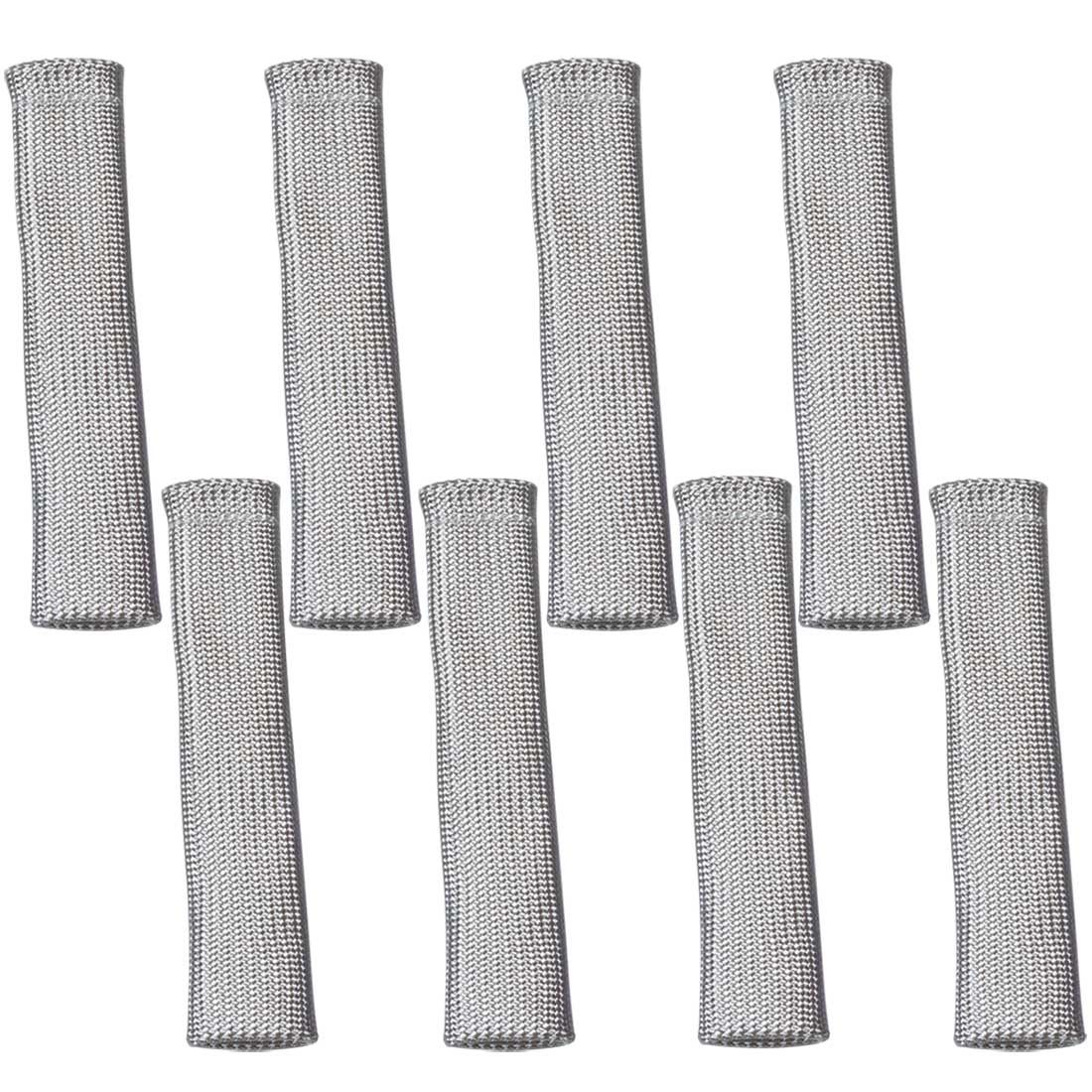 Moroso Pack of 8 Spark Plug Boot Sleeve Braided Fiberglass High Temp 7.5"