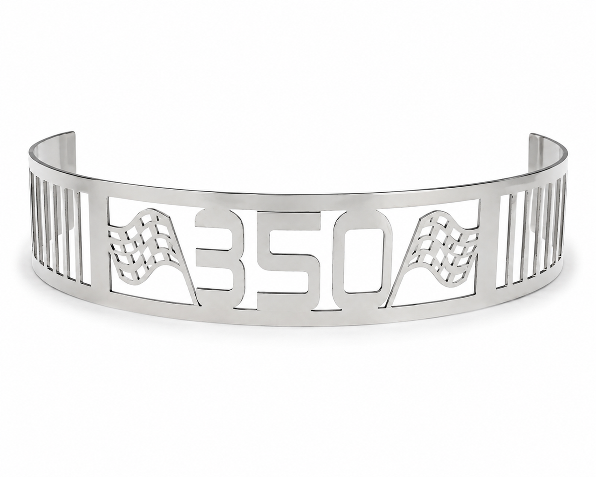 Granatelli Blingz Beauty Bandz 14-Inch x 3-Inch Air Cleaner Grill – 350 – 750008