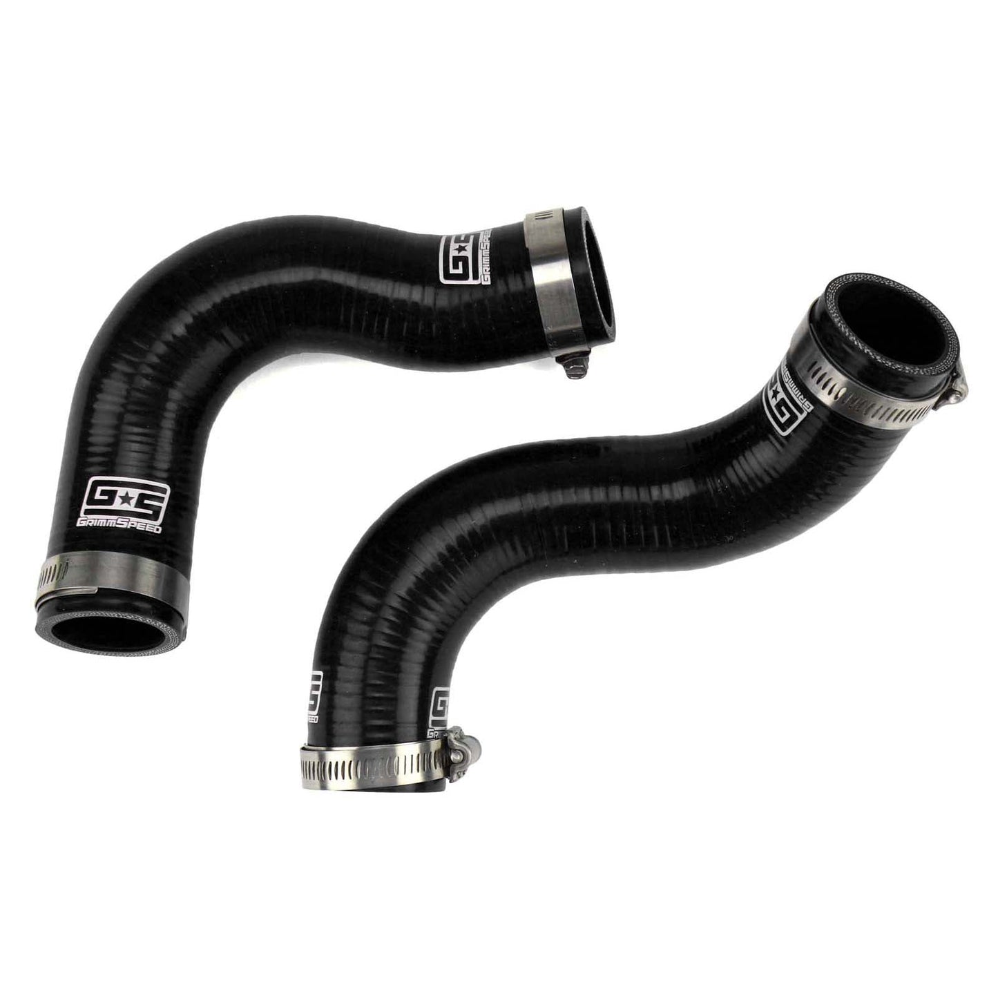 GrimmSpeed Radiator Hose Kit - Black - 2004-08 Subaru Forester XT GRM405323