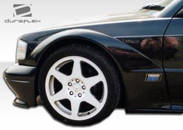 Extreme Dimensions Duraflex Evo 2 Wide Body Fender Flares Compatible With 1984-1993 Mercedes 190 - 6 Piece - 105372