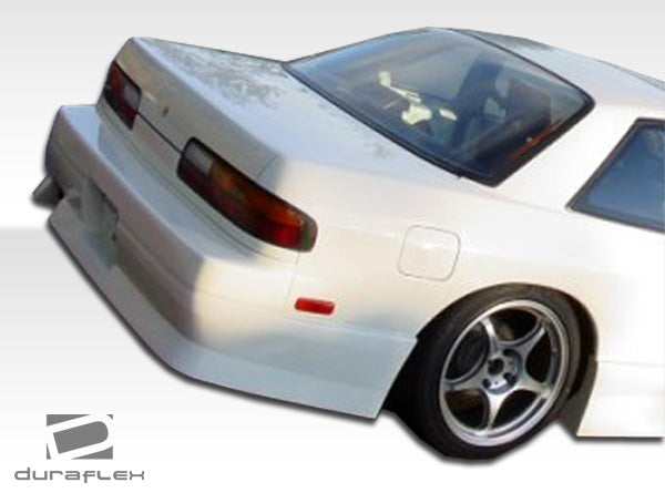 Extreme Dimensions Duraflex V-Speed Rear Bumper Cover Compatible With 1989-1994 Nissan 240SX 2DR - 1 Piece - 100853