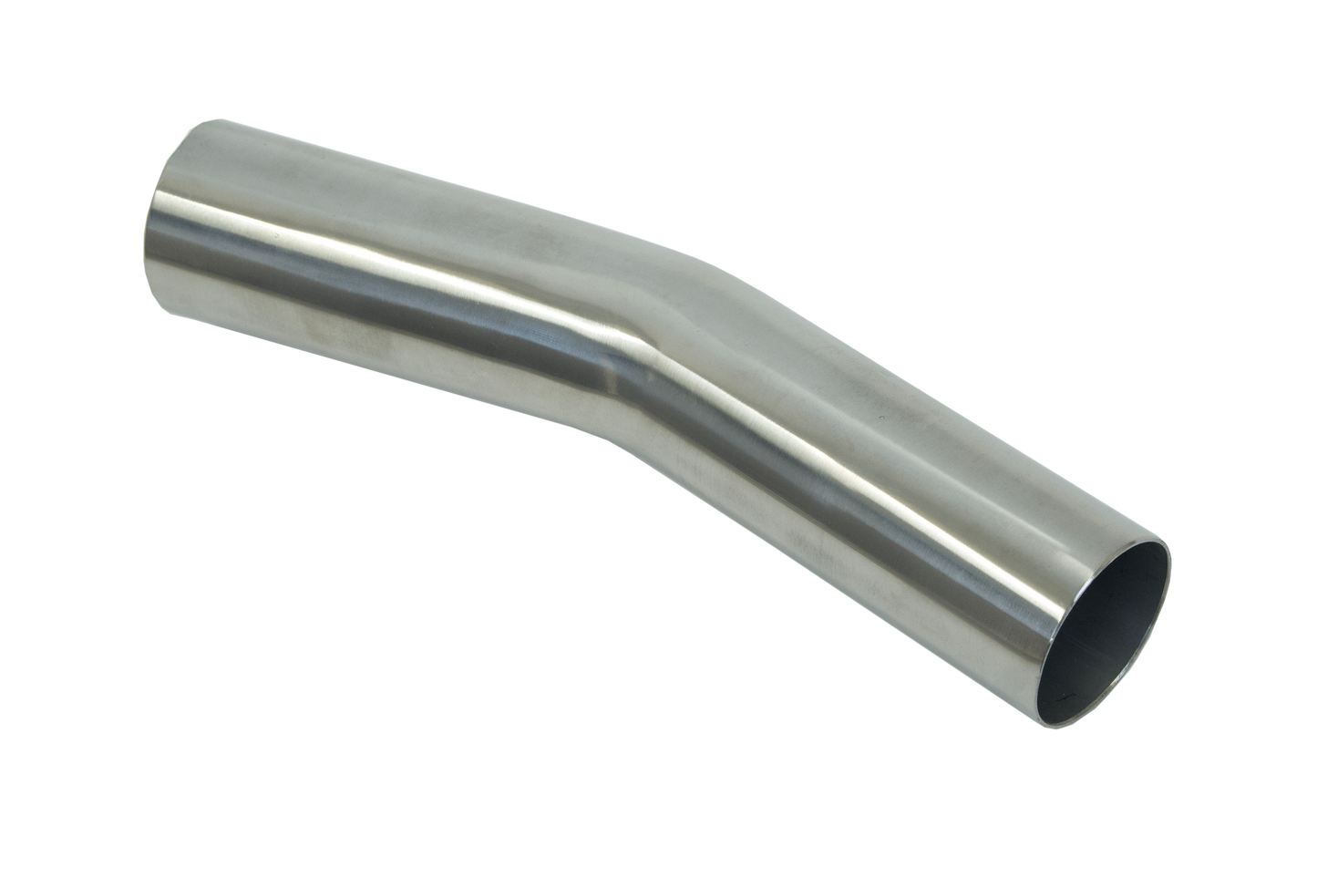 XFORCE Mandrel Bend 304SS Polished 3" 15 Degree 1.5D 6" Leg MS300-15