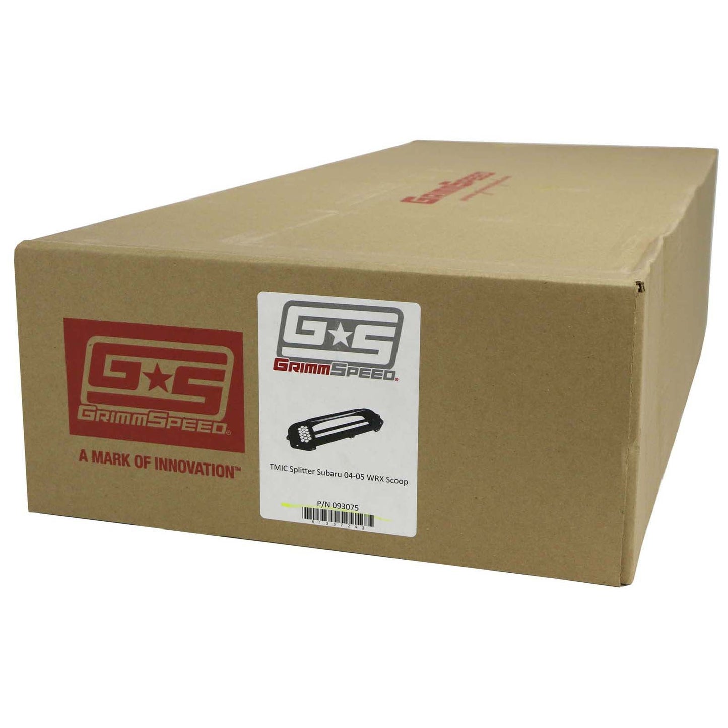 GrimmSpeed Top Mount Intercooler Splitter - 2004-05 Subaru WRX GRM093075