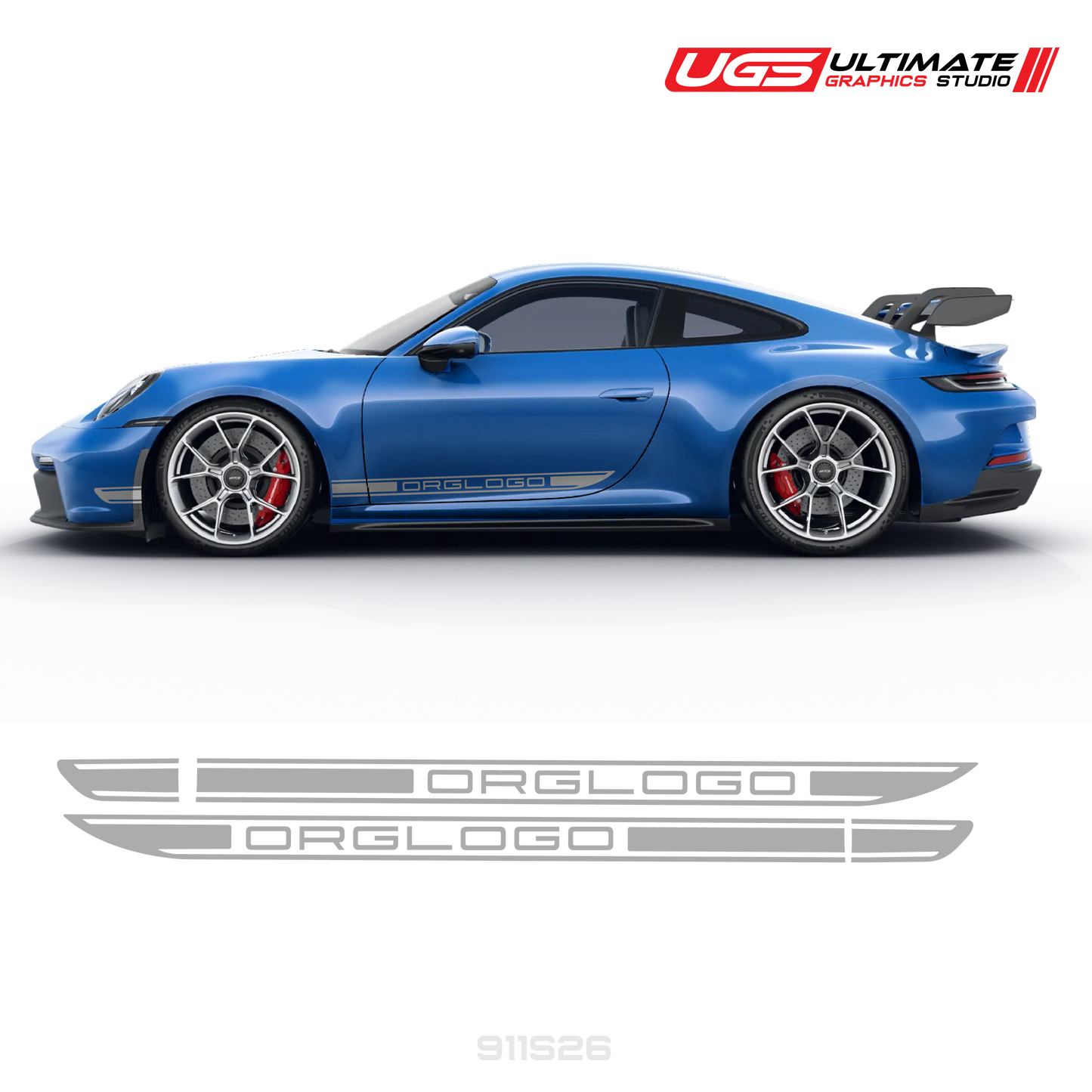 Door Side Graphics fits Porsche 911