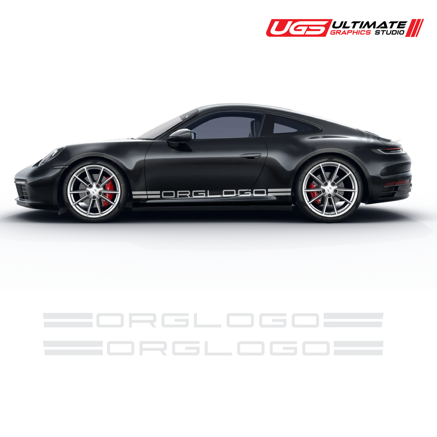 Side Rocker Graphics fits Porsche 911