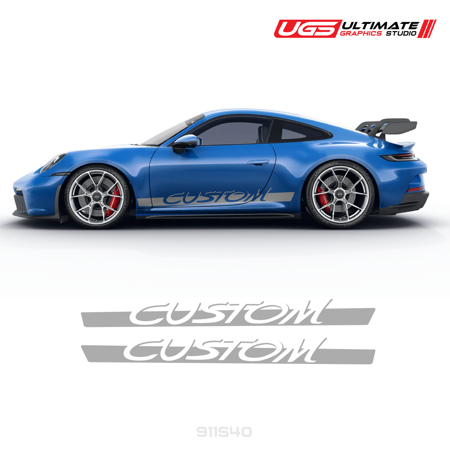 Accent Graphics to fit Porsche 911 GT3
