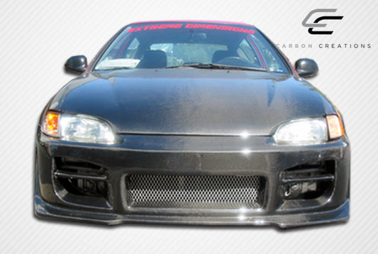 Carbon Creations OEM Look Hood Compatible With 1992-1995 Honda Civic - 1 Piece - 101091