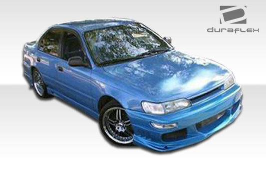 Extreme Dimensions Duraflex Bomber Front Bumper Cover Compatible With 1993-1997 Toyota Corolla - 1 Piece - 101324