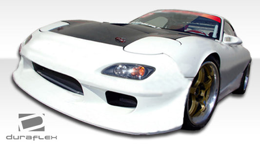 Extreme Dimensions Duraflex V-Speed Front Bumper Cover Compatible With 1993-1997 Mazda RX7 - 1 Piece - 101302