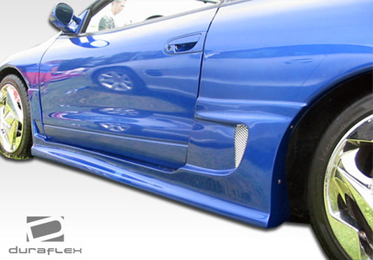 Extreme Dimensions Duraflex Blits Side Skirts Compatible With 1995-1999 Mitsubishi Eclipse - 2 Piece - 101599