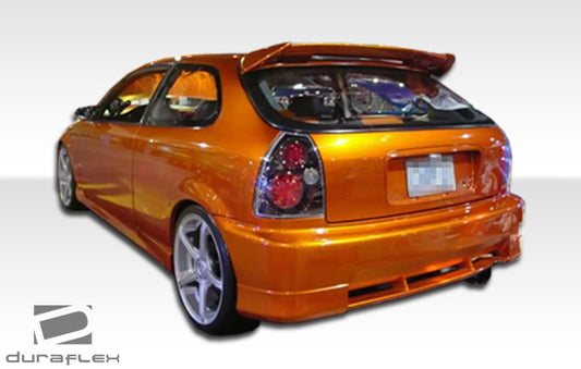 Extreme Dimensions Duraflex Type R Wing Spoiler Compatible With 1996-2000 Honda Civic - 1 Piece - 101765