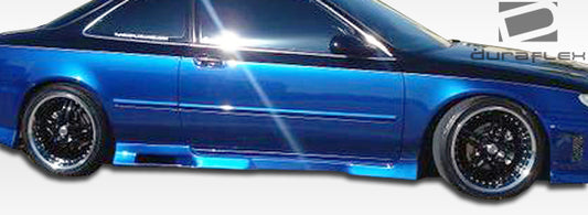 Extreme Dimensions Duraflex Spyder Side Skirts Compatible With 1994-1997 Honda Accord 2DR - 2 Piece - 101448