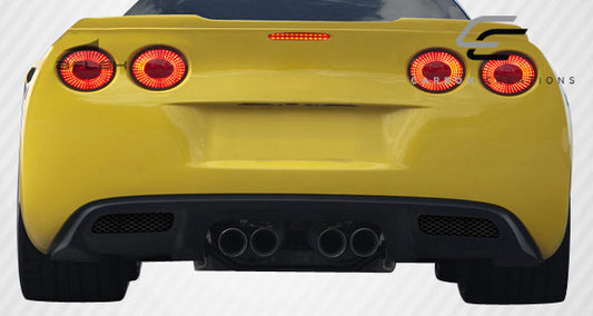 Extreme Dimensions Duraflex ZR Edition Rear Bumper Cover Compatible With 1997-2004 Chevrolet Corvette - 1 Piece - 105698