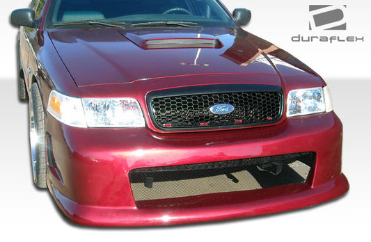 Extreme Dimensions Duraflex GT Concept Front Bumper Cover Compatible With 1998-2007 Ford Crown Victoria - 1 Piece - 103532