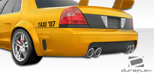 Extreme Dimensions Duraflex GT Concept Rear Bumper Cover Compatible With 1998-2007 Ford Crown Victoria - 1 Piece - 103534