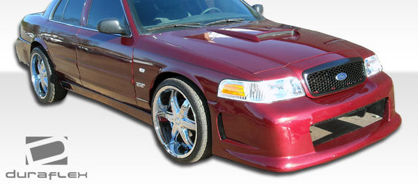 Extreme Dimensions Duraflex GT Concept Body Kit Compatible With 1998-2007 Ford Crown Victoria - 4 Piece - 103566