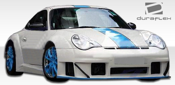 Extreme Dimensions Duraflex GT3 RSR Wide Body Front Fenders Compatible With 2002-2004 Porsche 996 - 2 Piece - 105410