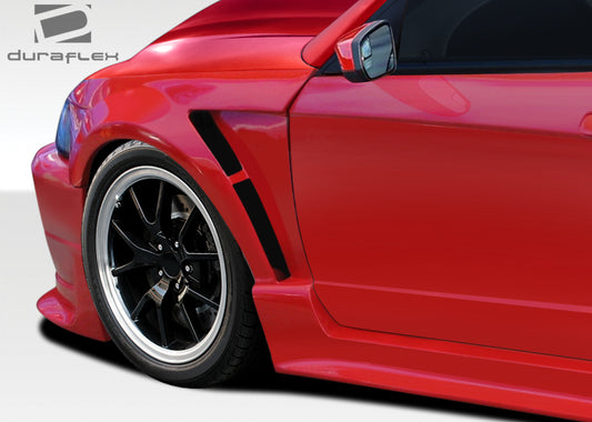 Extreme Dimensions Duraflex CBR500 Wide Body Front Fenders Compatible With 1999-2004 Ford Mustang - 2 Piece - 107583