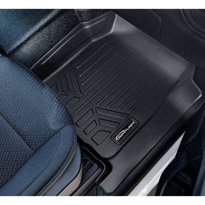 SMARTLINER Custom Fit Floor Liners For 2019-2026 GMC Sierra 1500 Regular Cab (Without 1st Row Hump Coverage)
