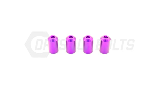 Dress Up Bolts Bullet Titanium Valve Stem Caps - Set of 4